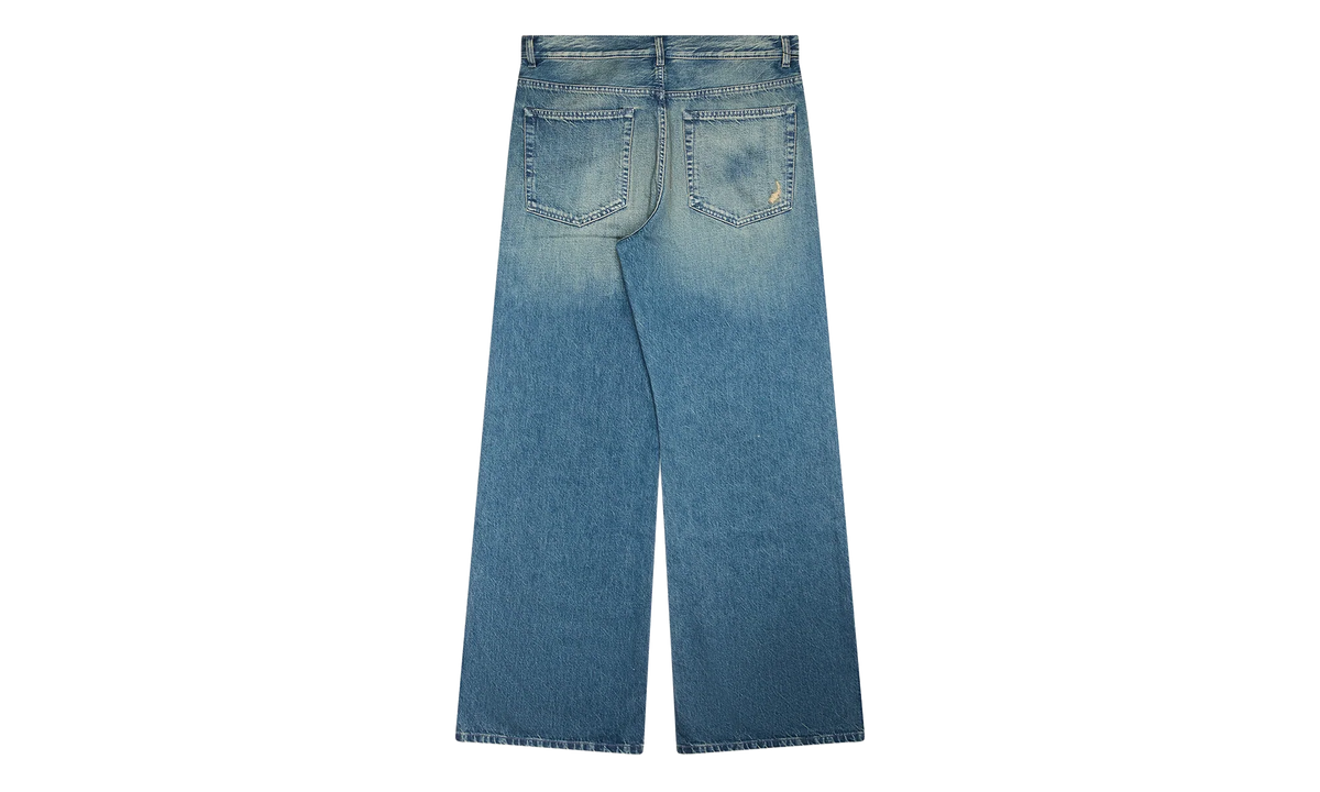 Modest Relaxed Flared Trousers "Mid Blue" ADR MJNS 0001
