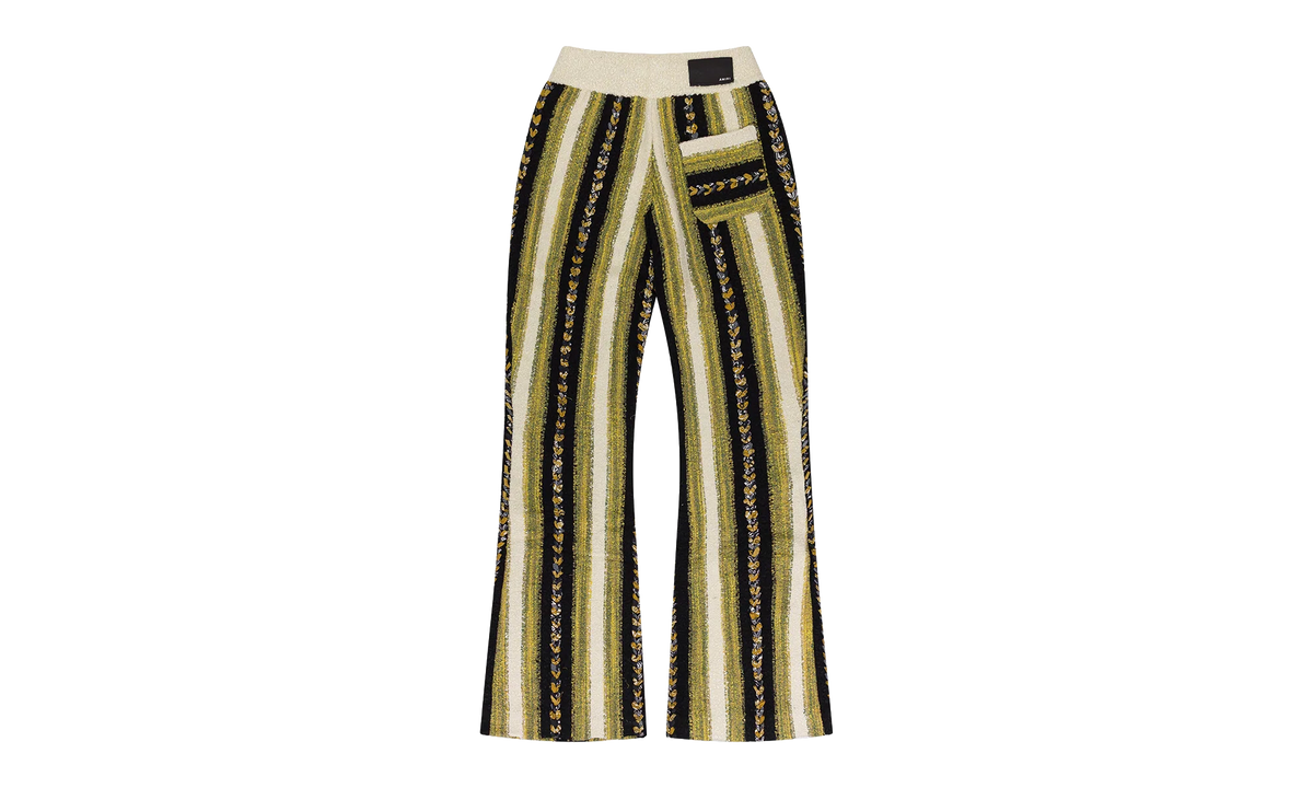 Braided Bandana Stripe Pant "Yellow" SS22MKP001_YELLOW