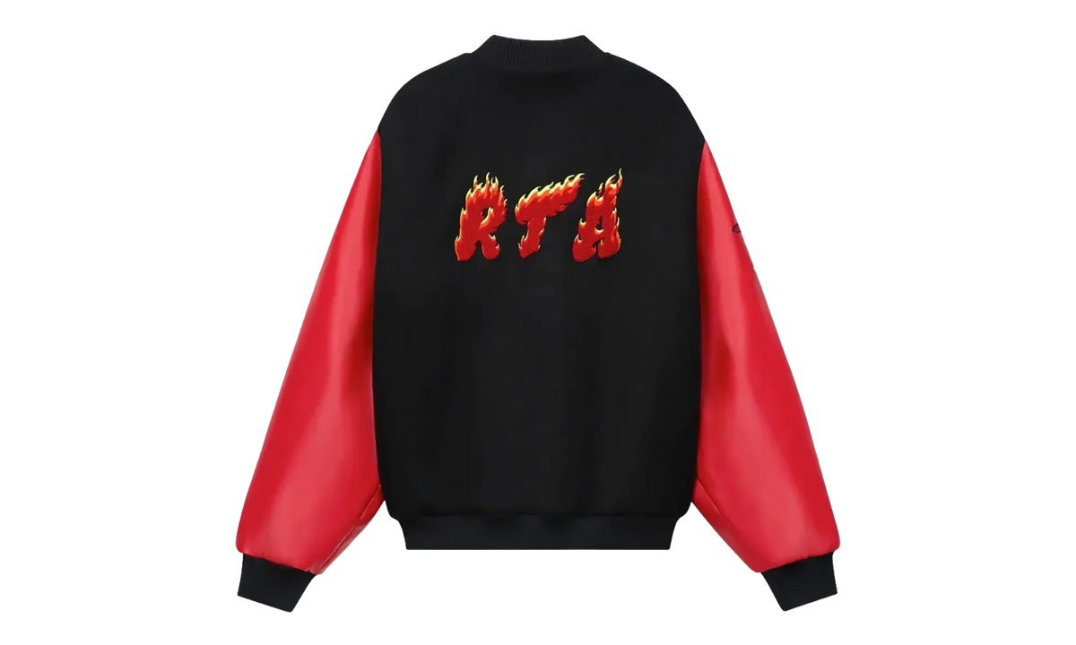 Marty Flame Logo Jacket "Black / Red" MRLDW930 W1702BRFLG