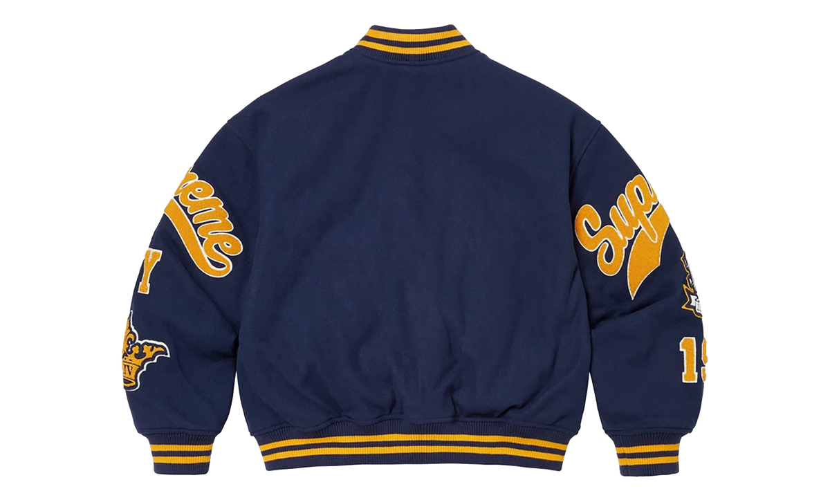 Veritas Varsity Jacket "FW24 - Navy" SU27222