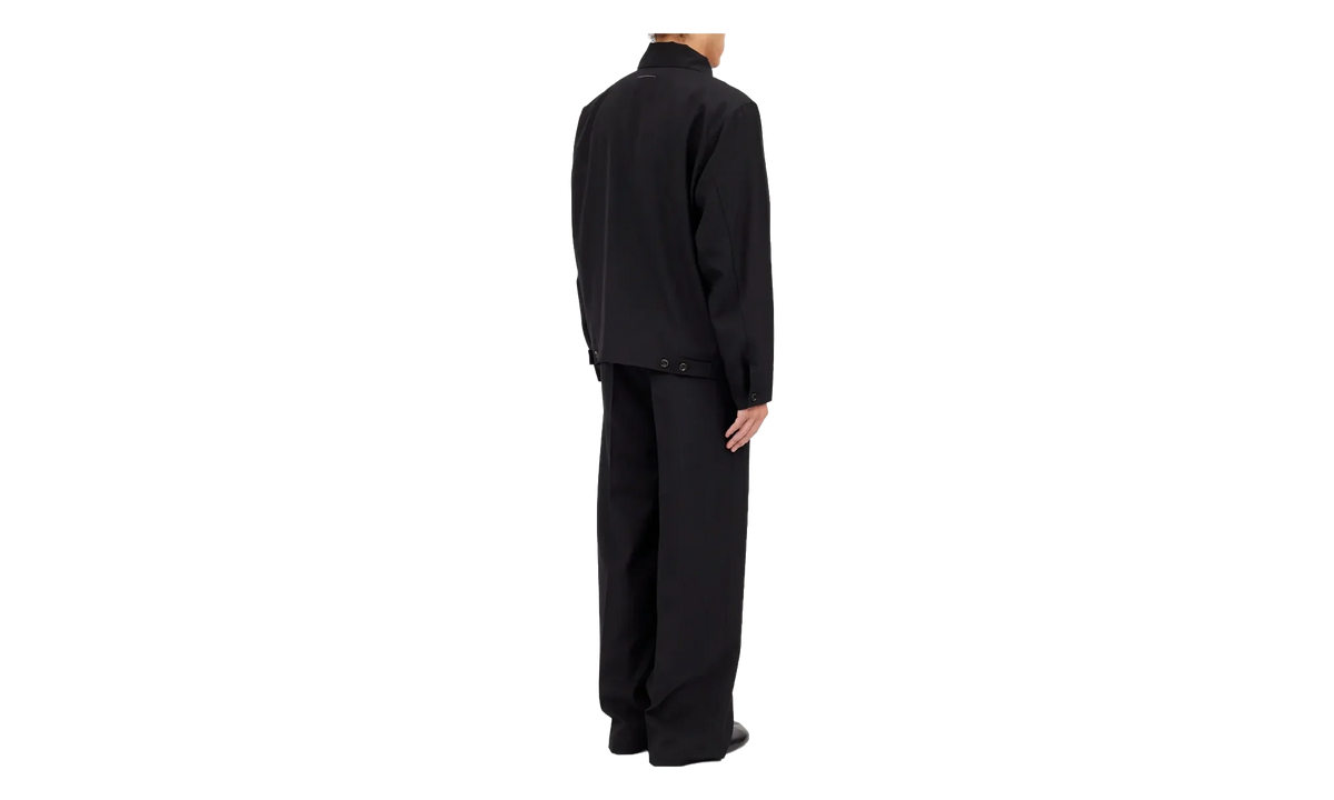 Light Wool Blend Zip Jacket "Black" SH0AM0069M35436900