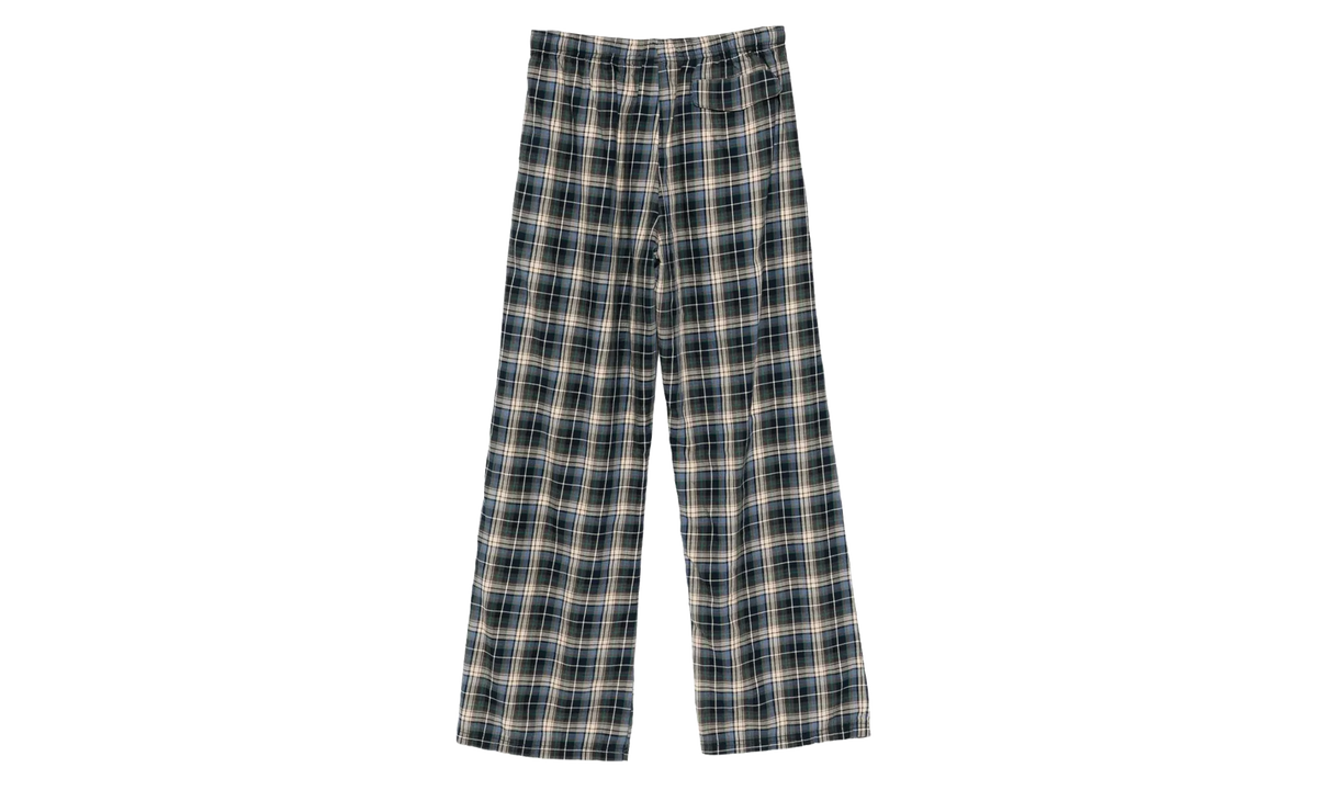 Plaid Lounge Pants "Blue" ERL11P013