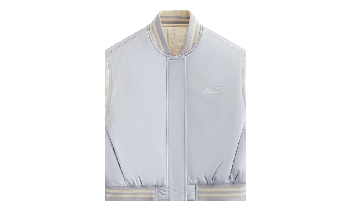 Landry Varsity Cropped Bomber "Pastel Blue" khw010187 431
