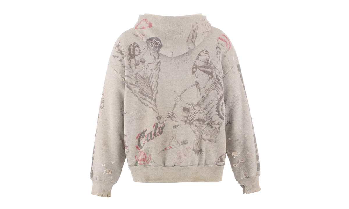 Drawings Hoodie "Alexis Ross - Grey" SM HR1 0000 C31