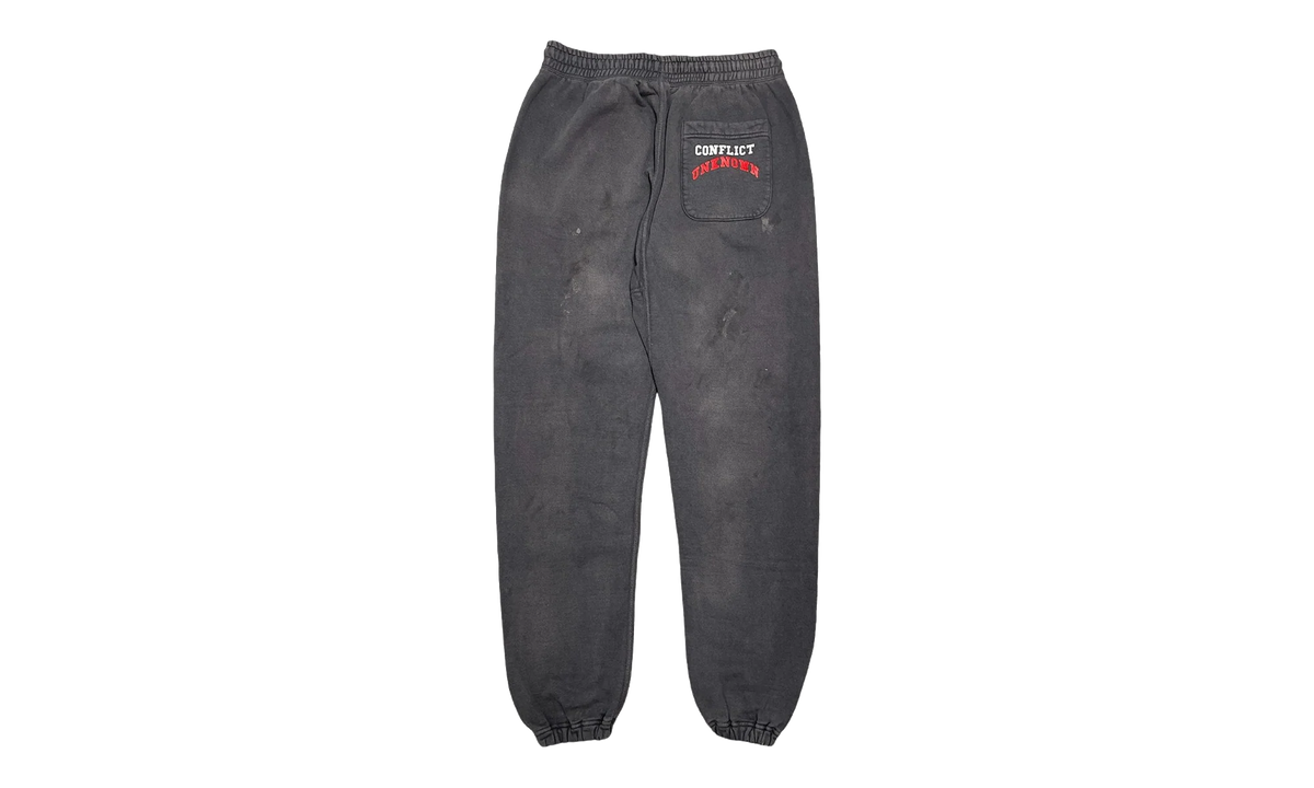 Struggle Logo Sweatpants "Saint Michael - Black" DT370