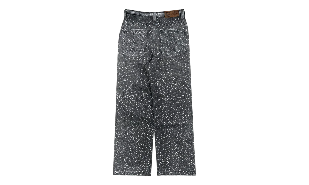 3D Printed Washed Swarovski Diamond Jean "Black" BC24SSPT06 BLAC