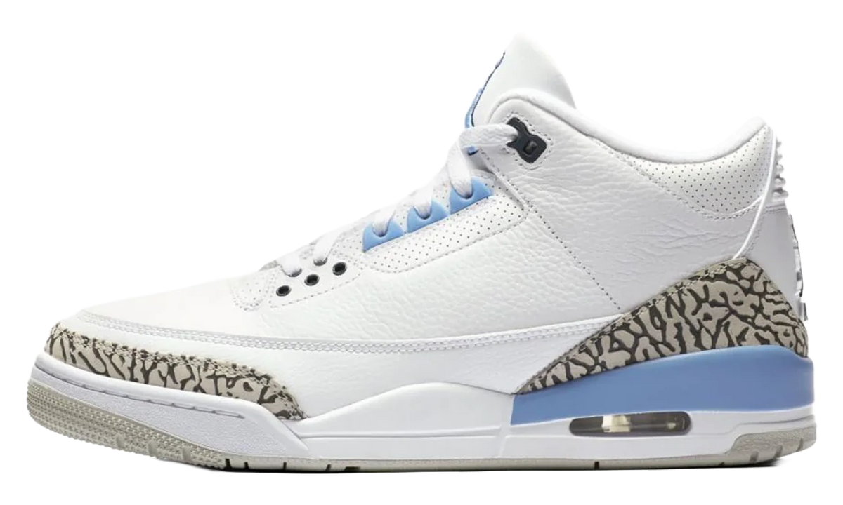 Jordan 3 "UNC Tarheels PE" AJ3 838936