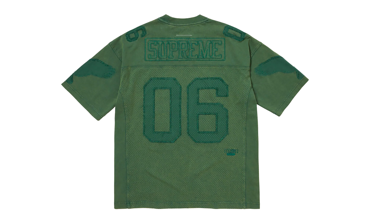 MM6 Maison Margiela Cotton Football Jersey "SS26 - Green" SU27176
