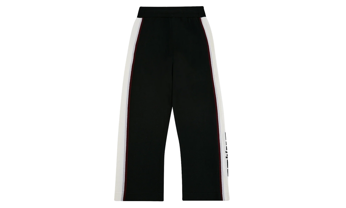 Stripe Merino Track Pant "Black" M P26 KW 1177 01