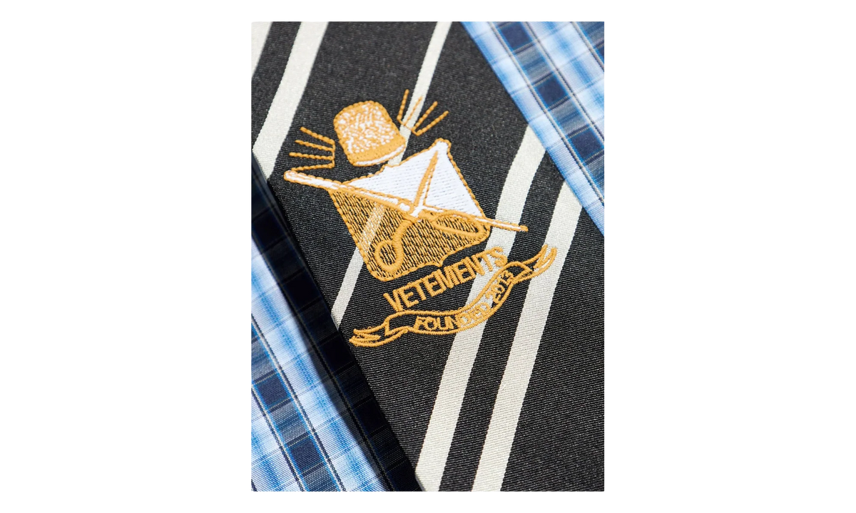 Tie Shirt "Blue Check" UH76SH280CN