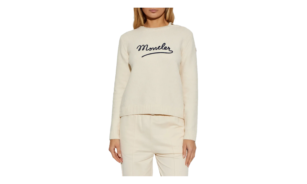 Crew Neck Long Sleeve Top WMNS "Silk White" MON58