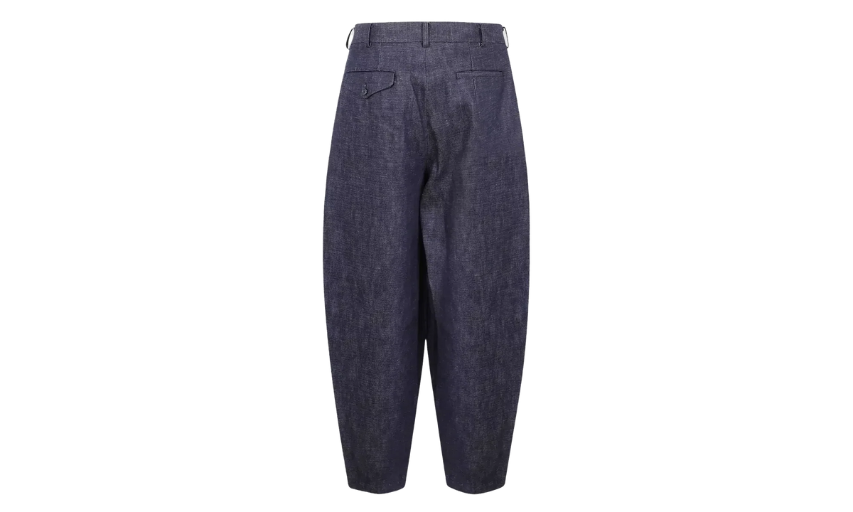 Pleated Denim Trousers "Indigo" PPP045051