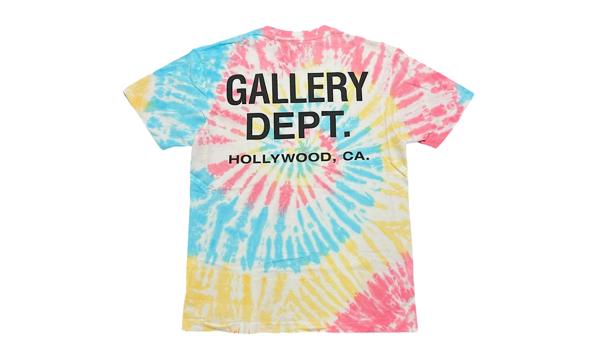 Repurposed French Logo Short Sleeve Tee Shirt "Tie Dye" FTT 10013R TIDY