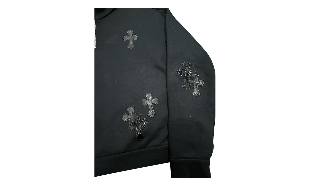 Cross Patch Quarter Zip "Black" CHRM0834