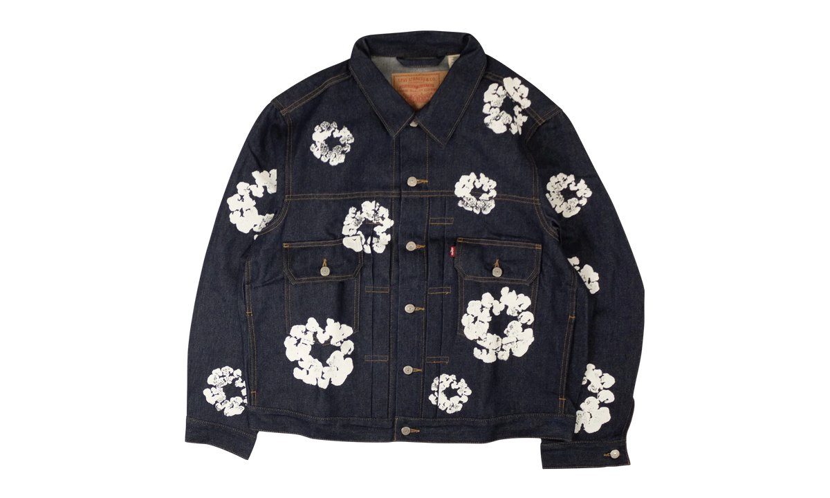 All Over Wreath Jacket "Blue" 802_0005_30