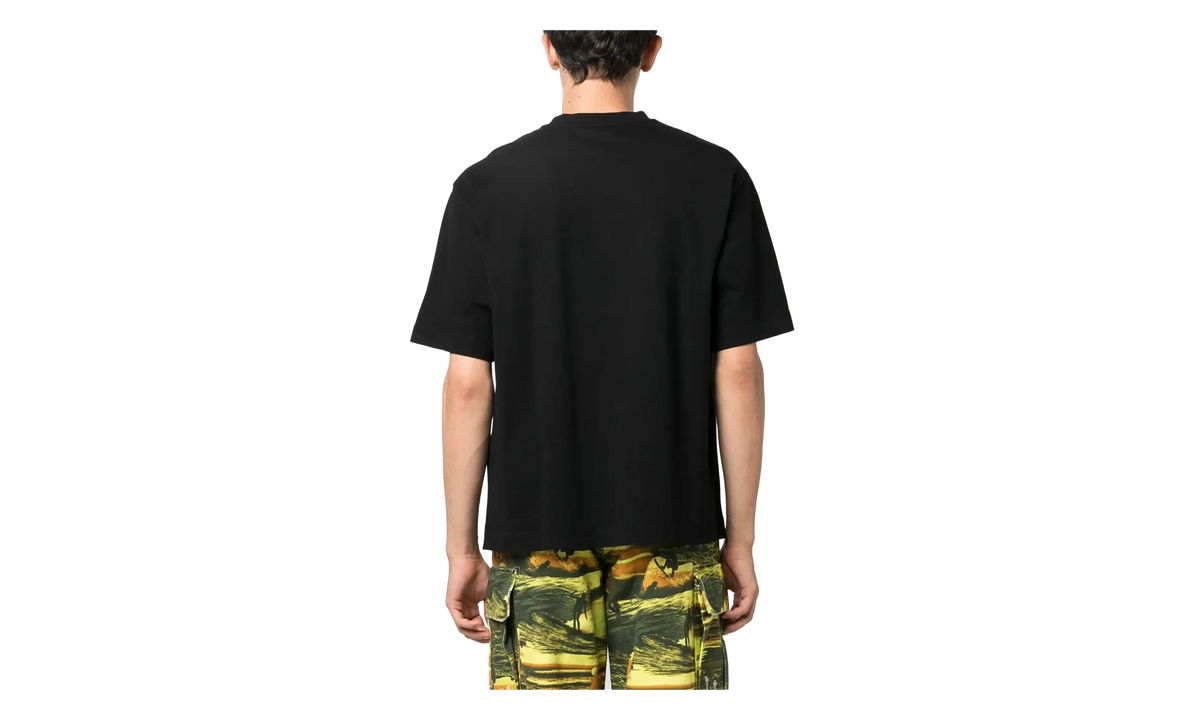 Blurred Logo T-Shirt "Black / White" OMAA120F23JER0021001