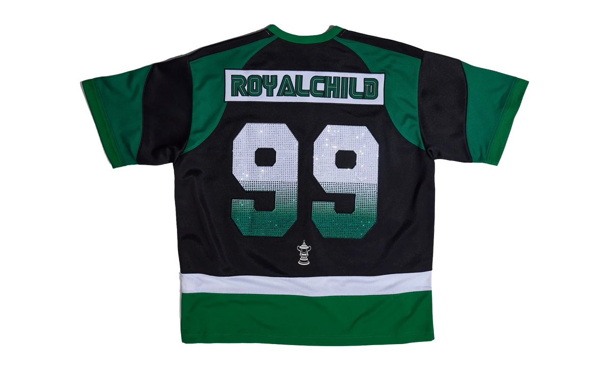 Double Lion Rhinestone Jersey "Green" BC25FWTE26 GREEN