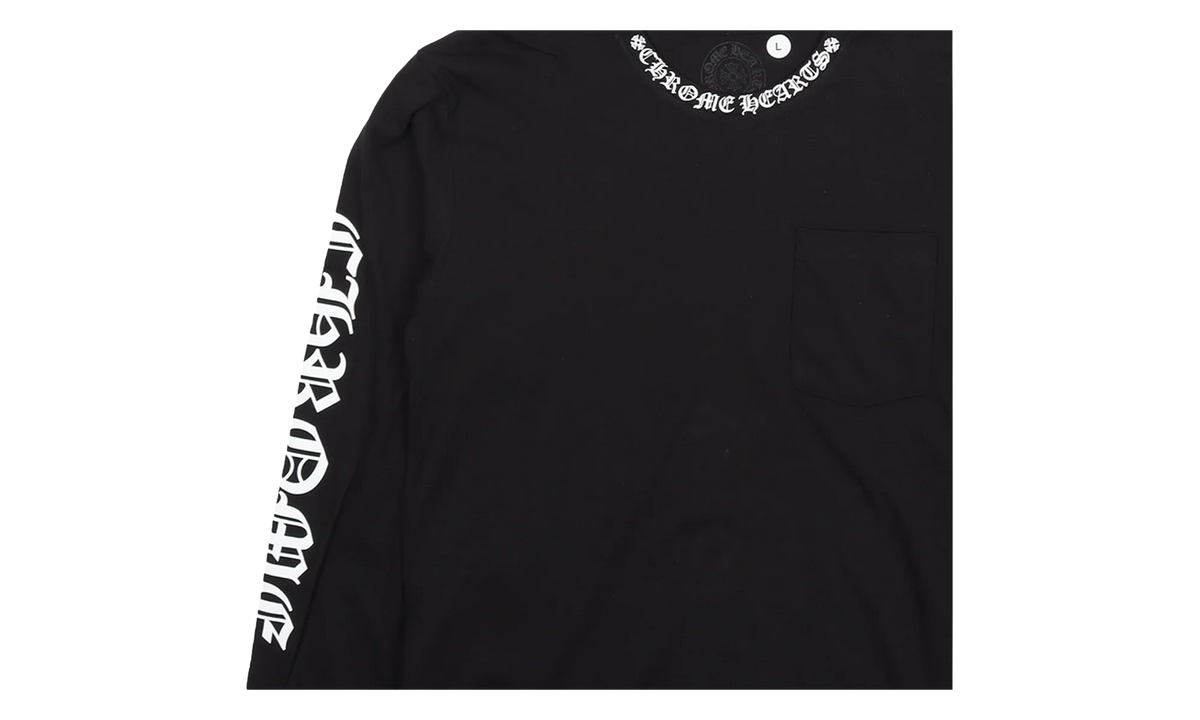 Neck Logo Longsleeve T-Shirt "Black" CHRM1133