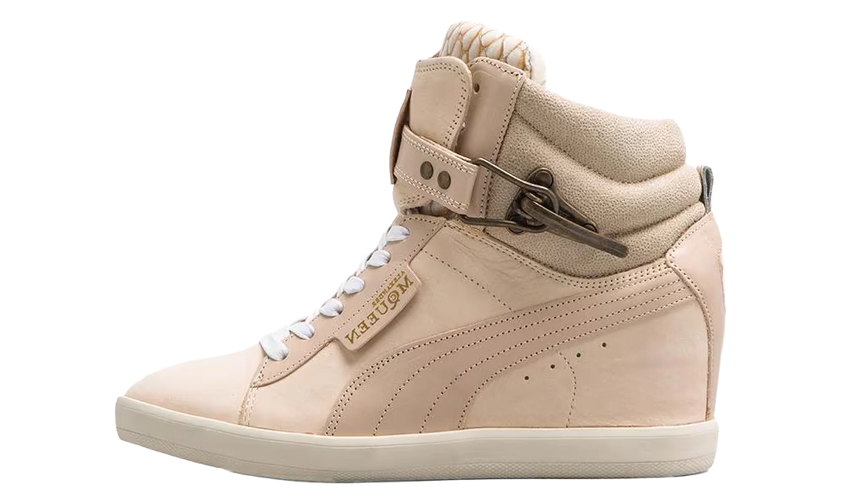 Joustesse Mid Wedge Sneaker "Alexander McQueen - Marshmallow" 355397 01
