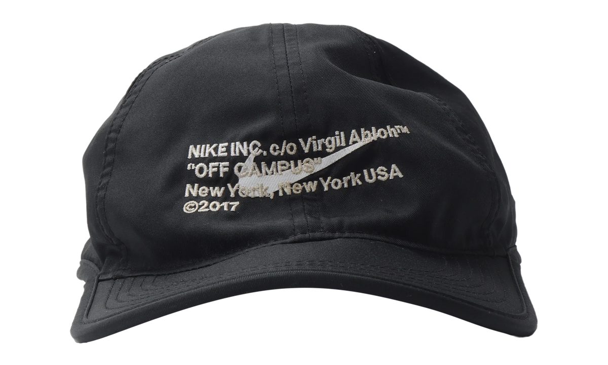 Offwhite VIRGIL ABLOH "Off Campus 2017" Cap "BLACK" NIKEOW005
