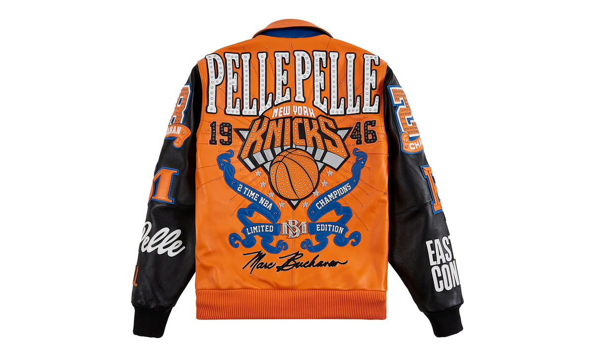 New York Knicks For The City Jacket "Orange / Black / Royal" PP026