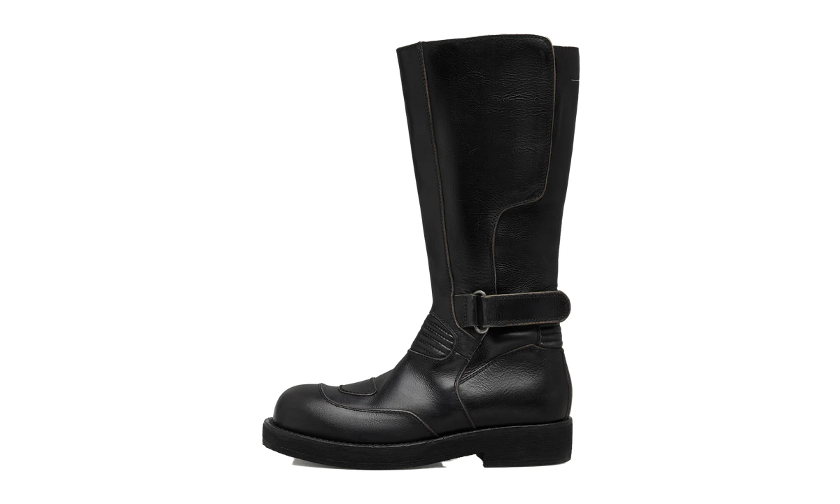 Mid Leather Boot "Black" SH3WW0006P7431T8013