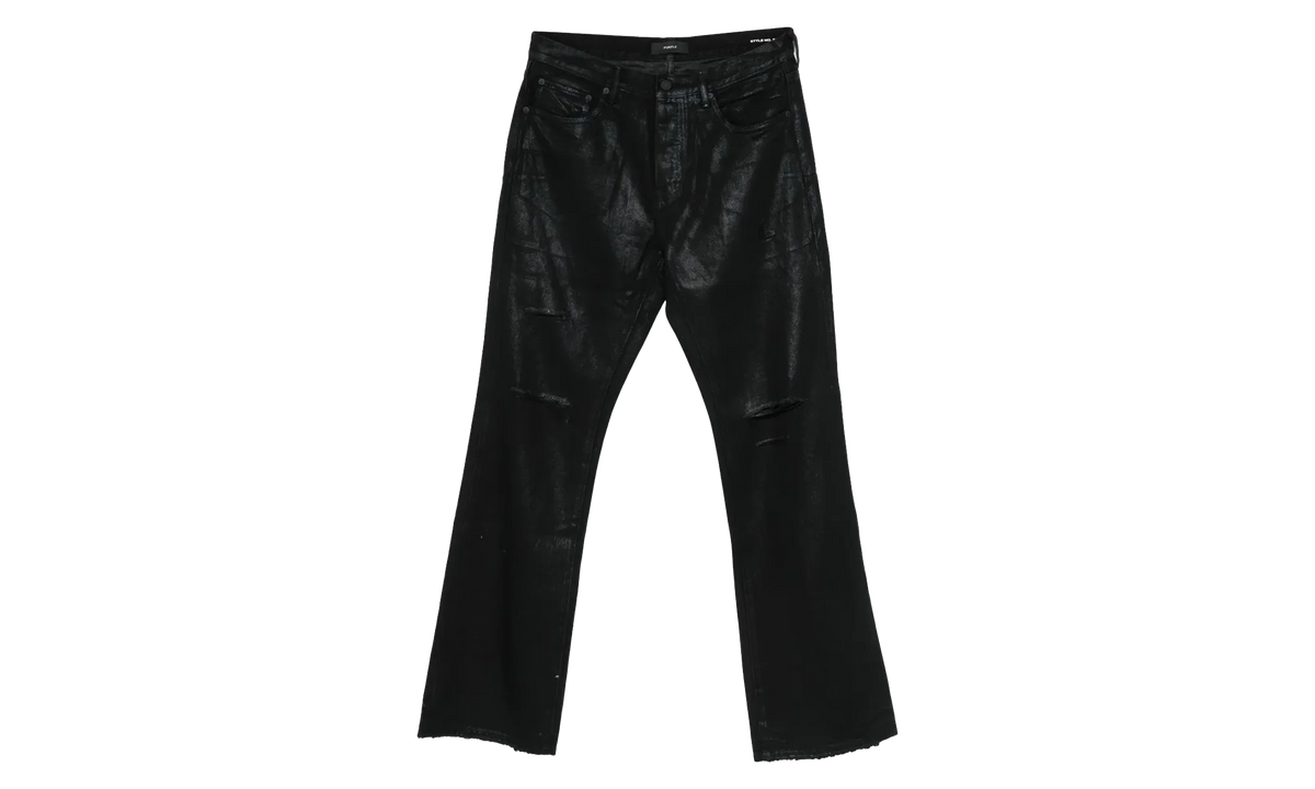 Rinsed Darkest Foil Bootcut "Black" P026 CRBR525