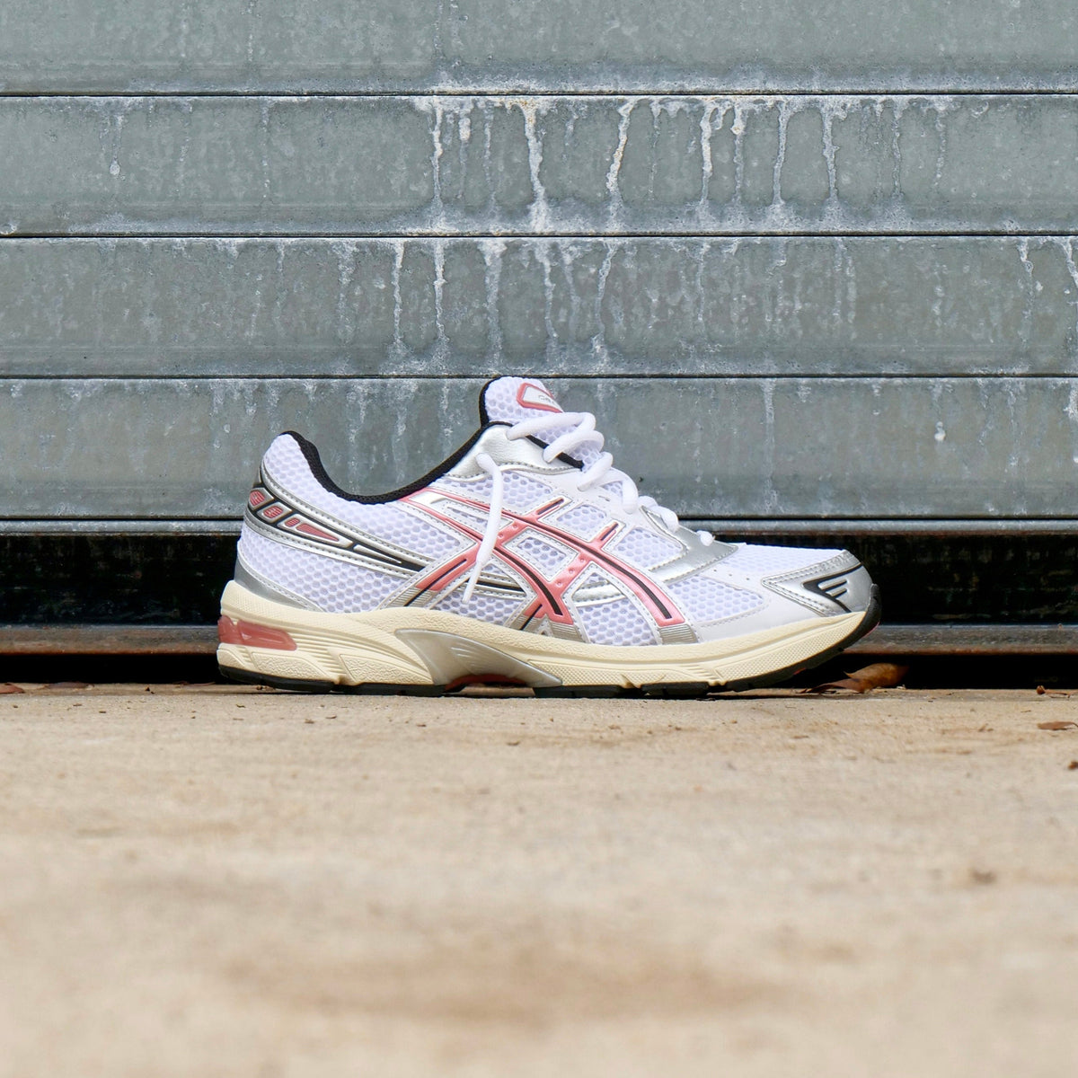 Mens Asics Gel-1130 (White/Desert Red)