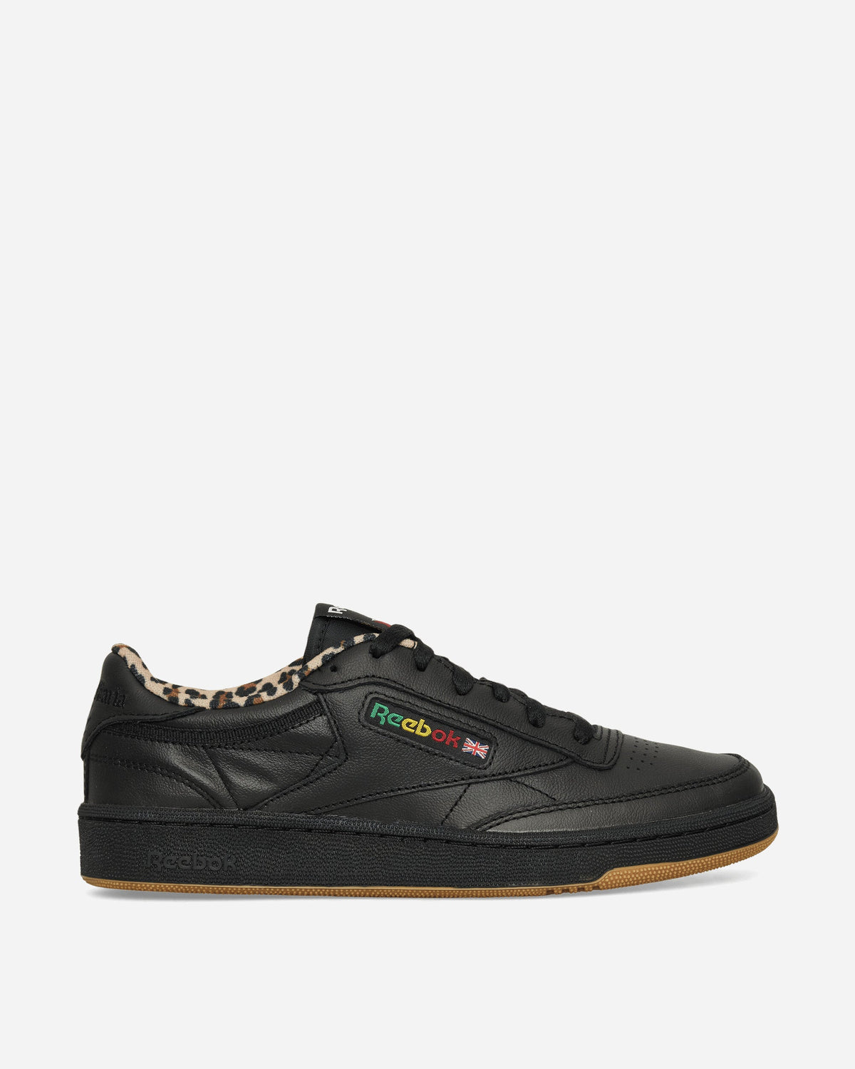 WACKO MARIA Club C 85 Vintage Sneakers Black / Leopard