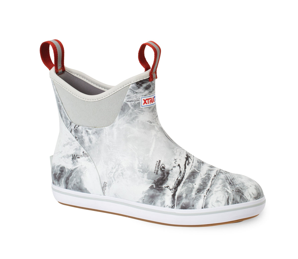 Xtratuf Mossy Oak Elements Wakeform Hailstone Men's Ankle Deck Boots XMABMOH