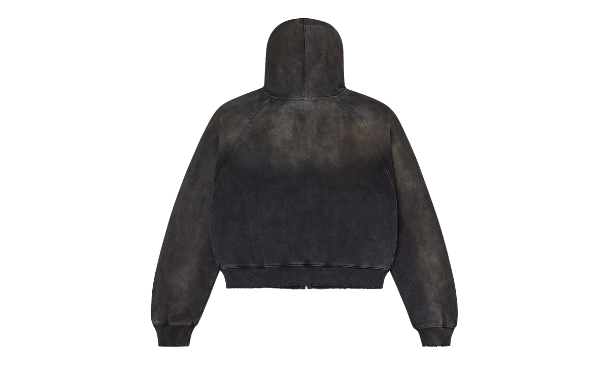 Gem Zip Up Hoodie "Black" VAL138