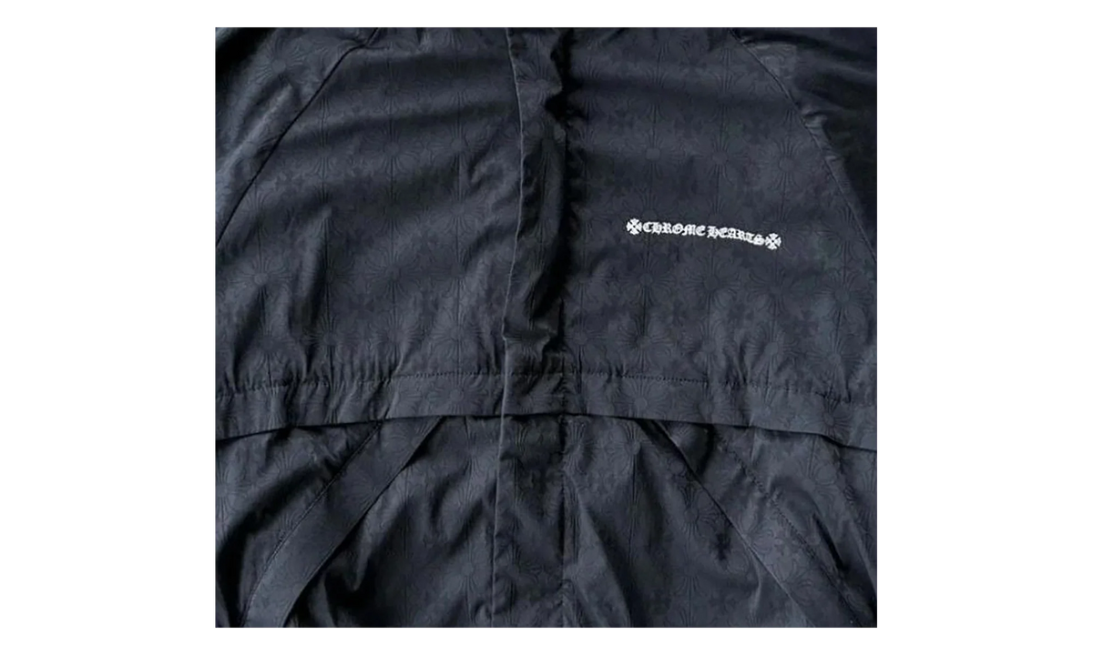 Jacquard Monogram Match Point Windbreaker "Black" CHRM1178