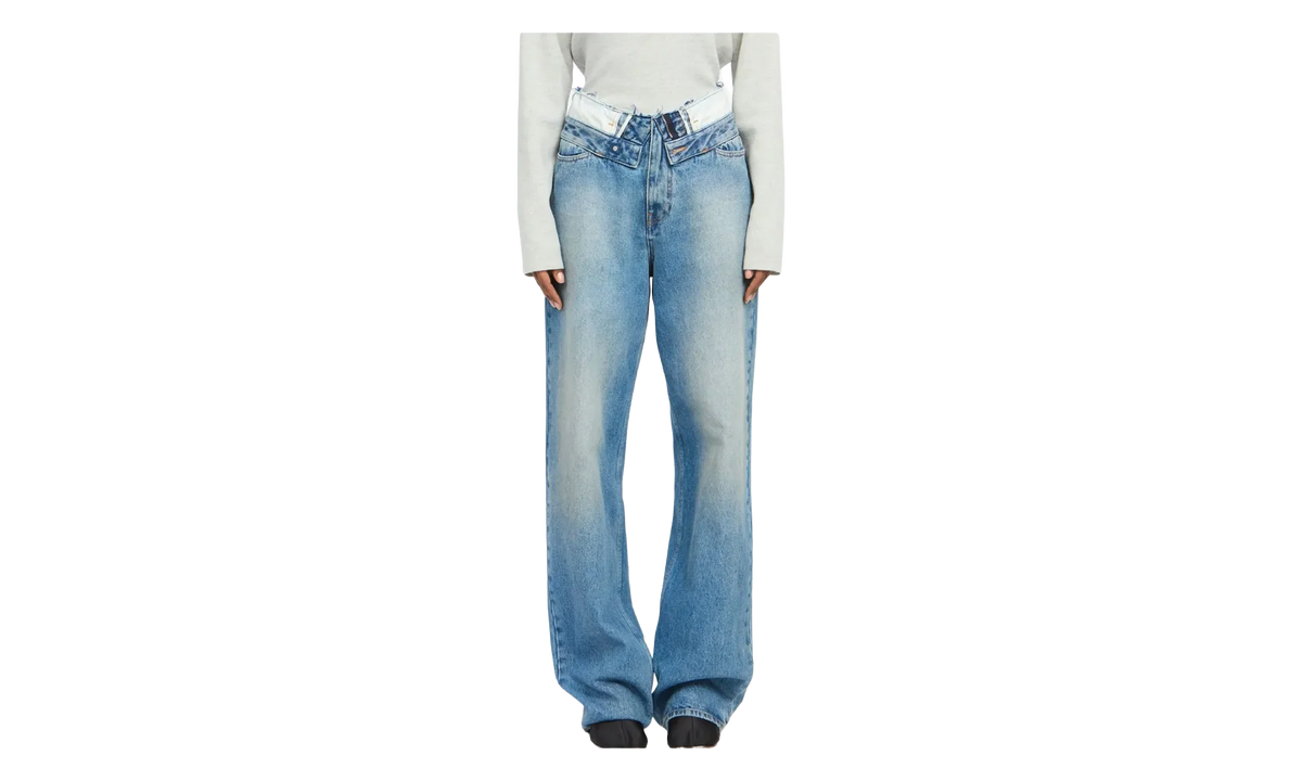 5-Pocket Straight Leg Jeans WMNS "Light Blue" S52LA0271 M30058 965