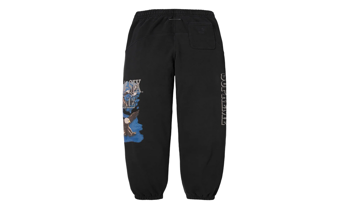 MM6 Maison Margiela Eagle Sweatpant "SS26 - Black" SU27198