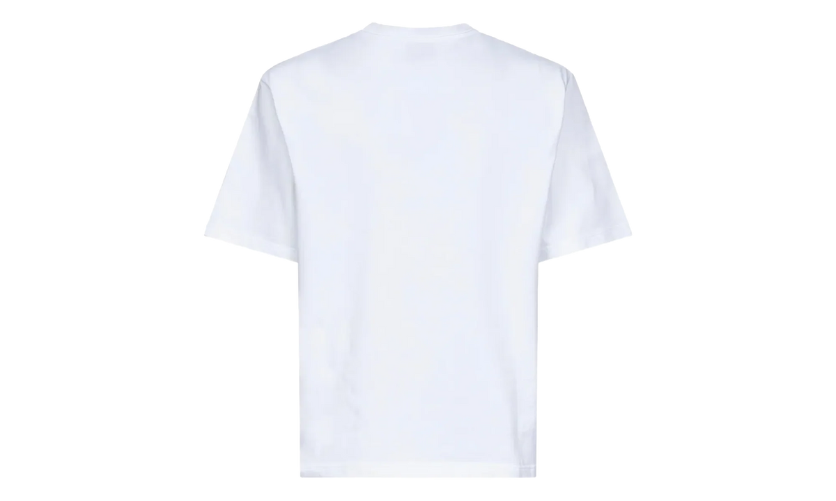 Dragonfly Floral Oversized Short Sleeve T‑Shirt "White" MAW25 JTS 044 08