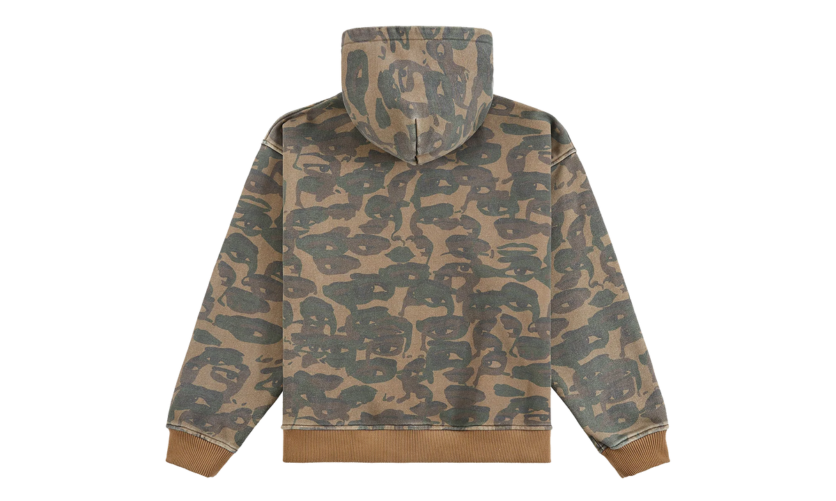 Kid Super Face Camo Hoodie "Green" KS005