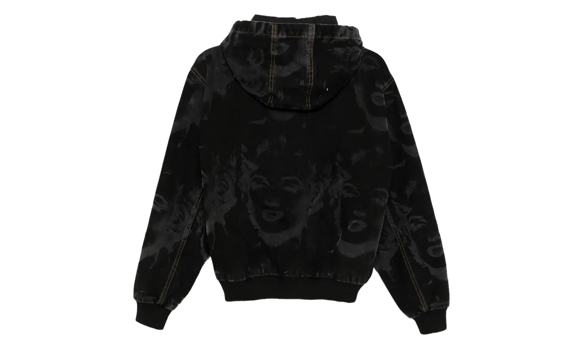 Marilyn Denim Workwear Jacket "Black" VAQ10J006