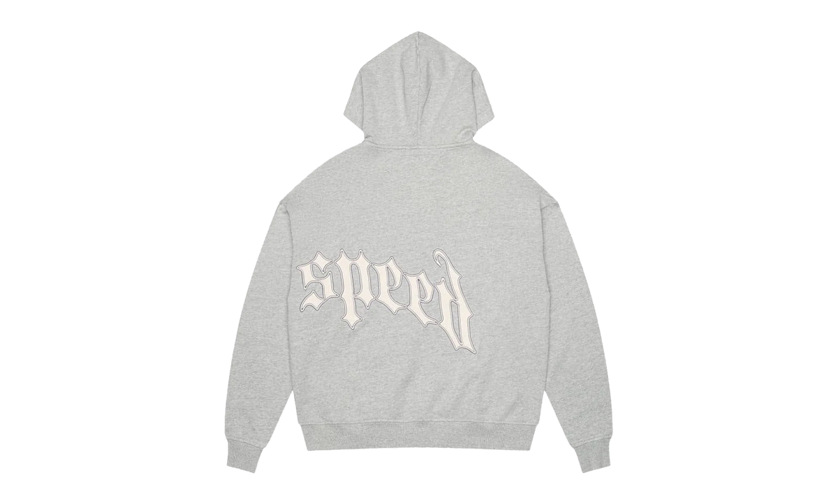 OG Logo Hoodie V2 "Grey / Silver Satin" KNKR1FEH