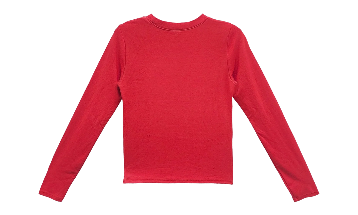 Bad Seed CH Embroidered Bad Long Sleeve T-shirt "Red" CHRM0783