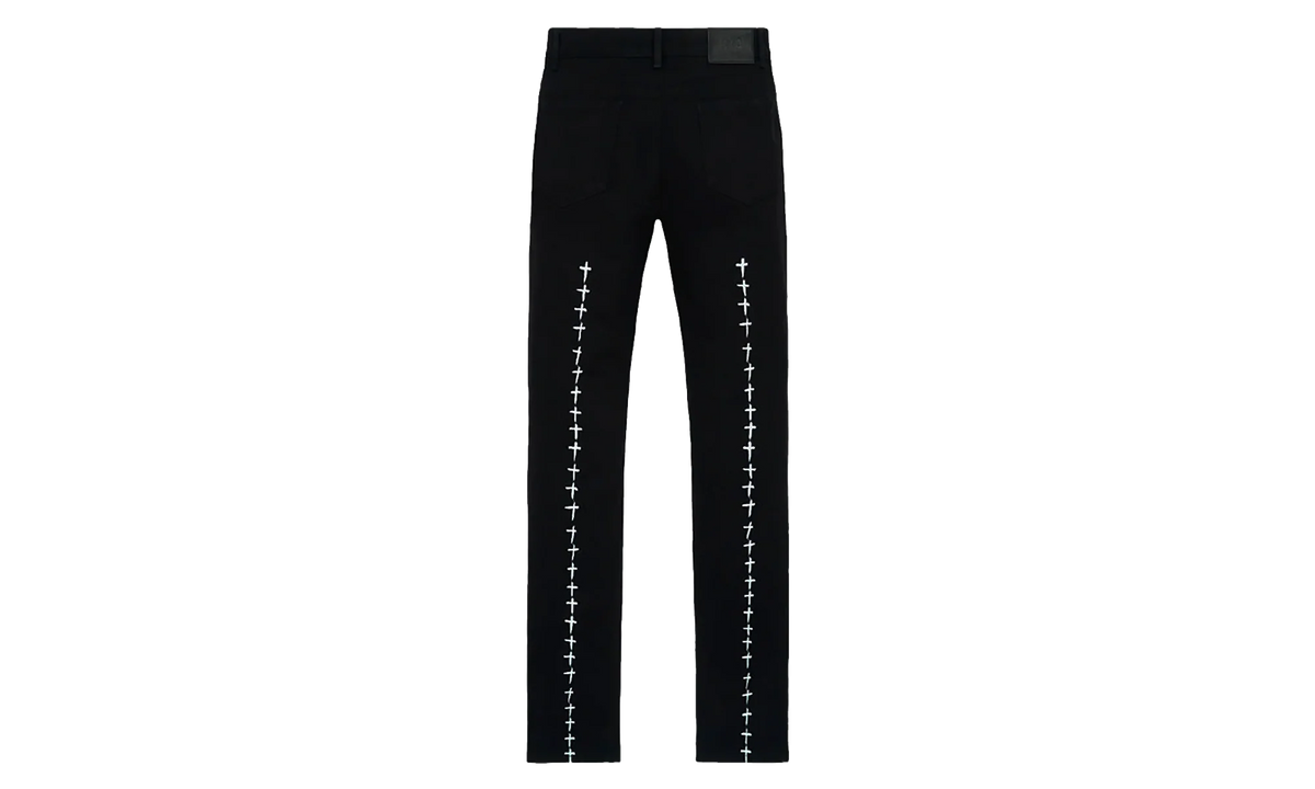 Bryant Skinny Jeans "Black White Cross" MEXOD1276 J1205BKWCR