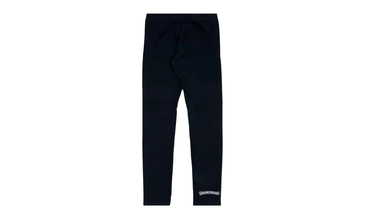 Red Scroll With Crosses Sweatpants "Black" CHRM0708