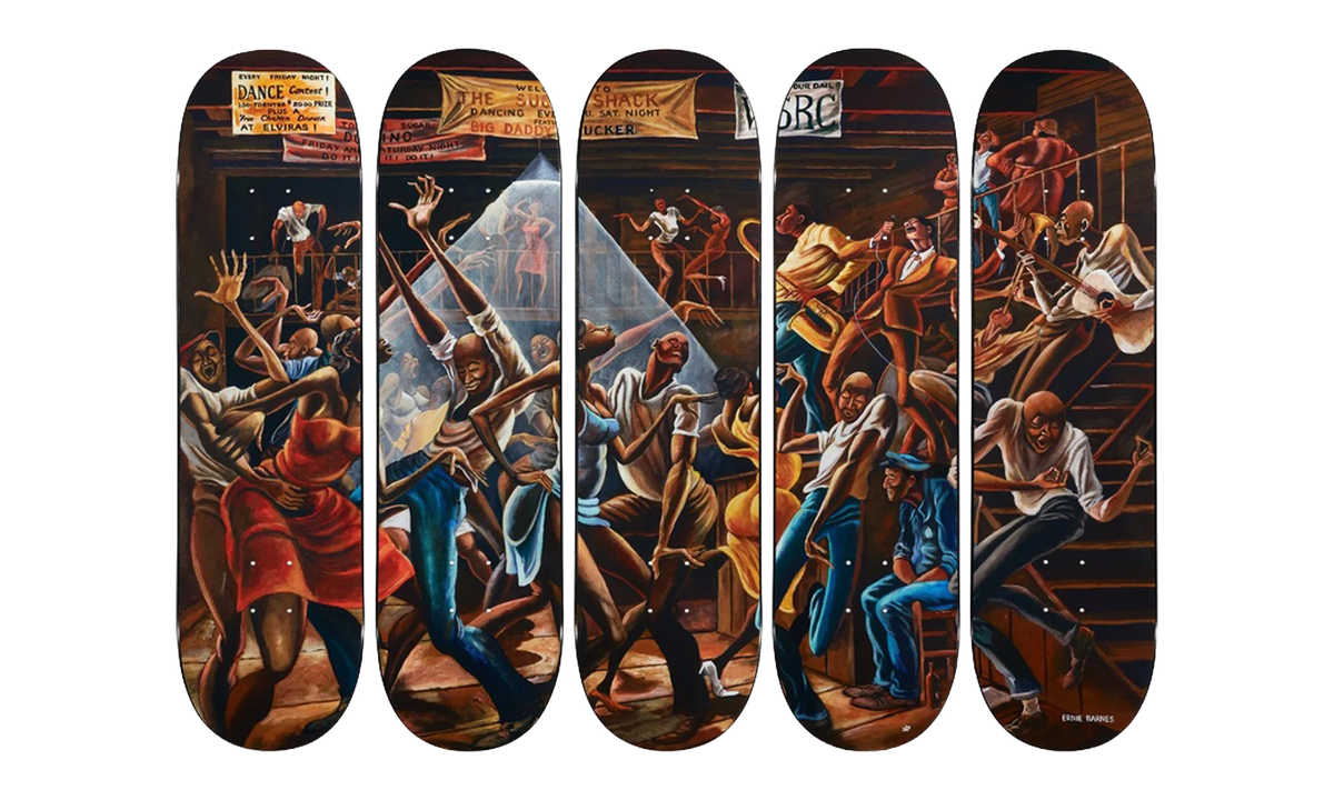 Ernie Barnes Skateboard Deck Set "SS25 - Multi (Set of 5)" SU27343