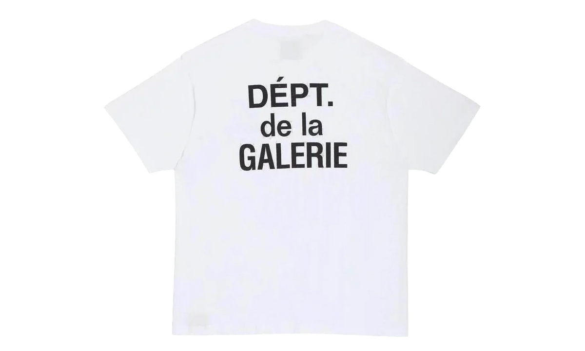 French T-Shirt "White / Black" GD016