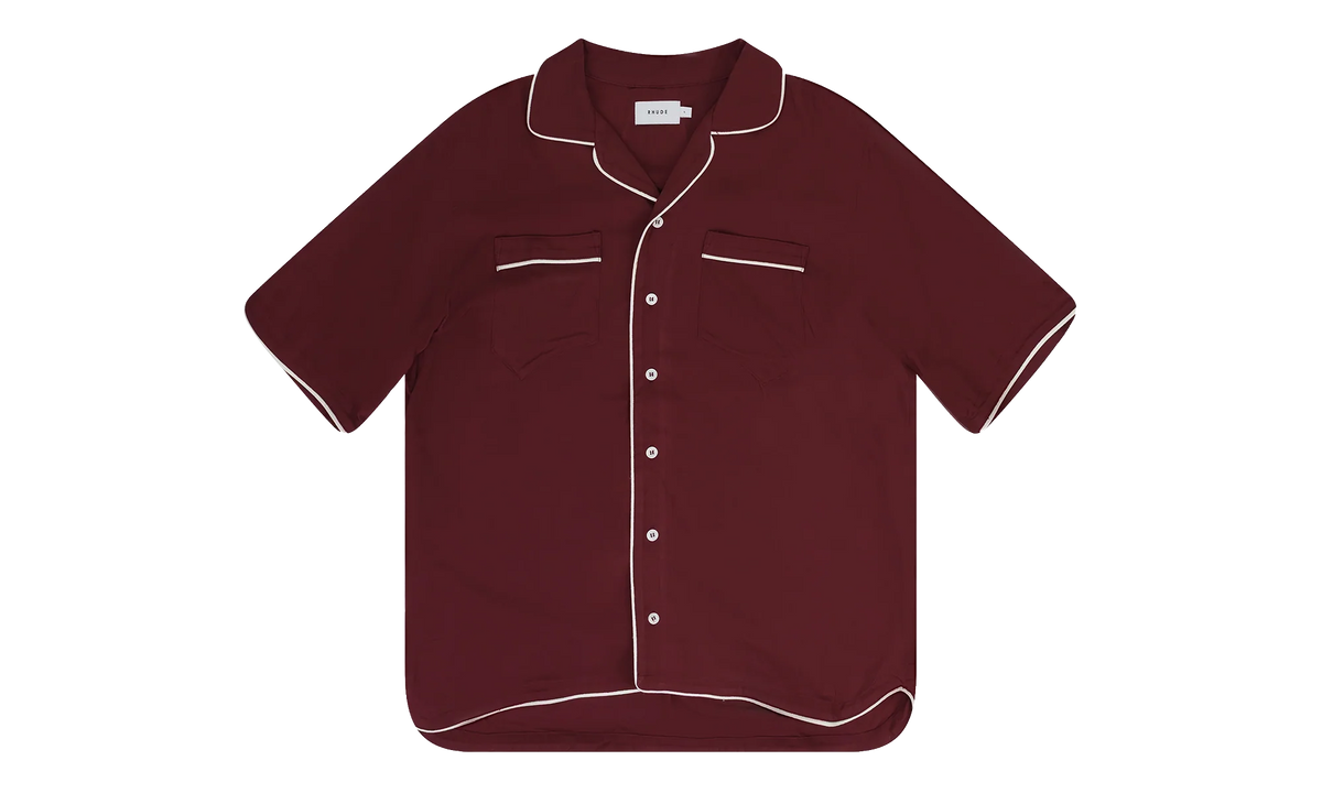 Pajama Shirt "Maroon" RHSS22SR13092127 MRN