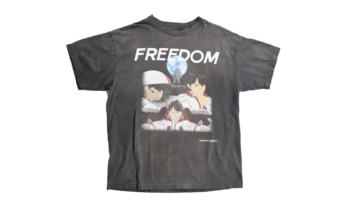 Freedom Logo Short-Sleeves T-Shirt "Black" SM YS8 0000 C19