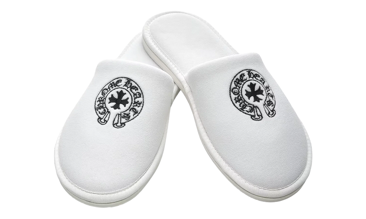 CH Hotel Slippers "White / Black" CHRM0917