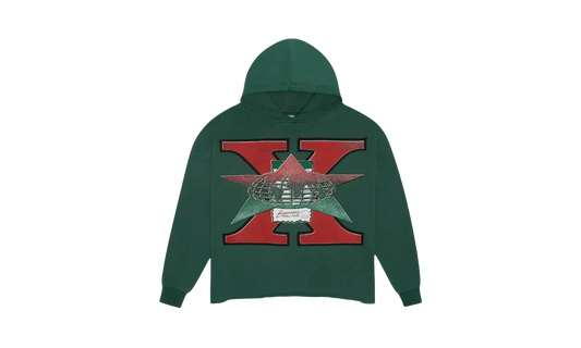 X Essential Hoodie "Green" BA H 19914 K7L