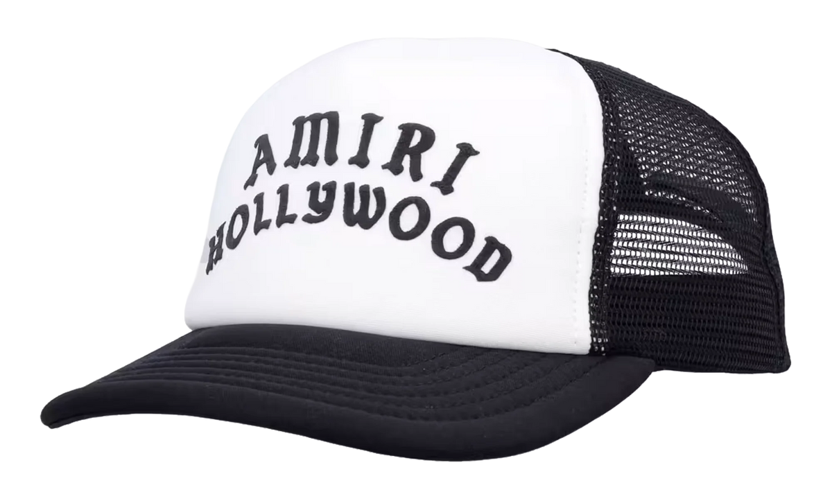 Hollywood Trucker Hat "Black" AMHATR1025 BLAC