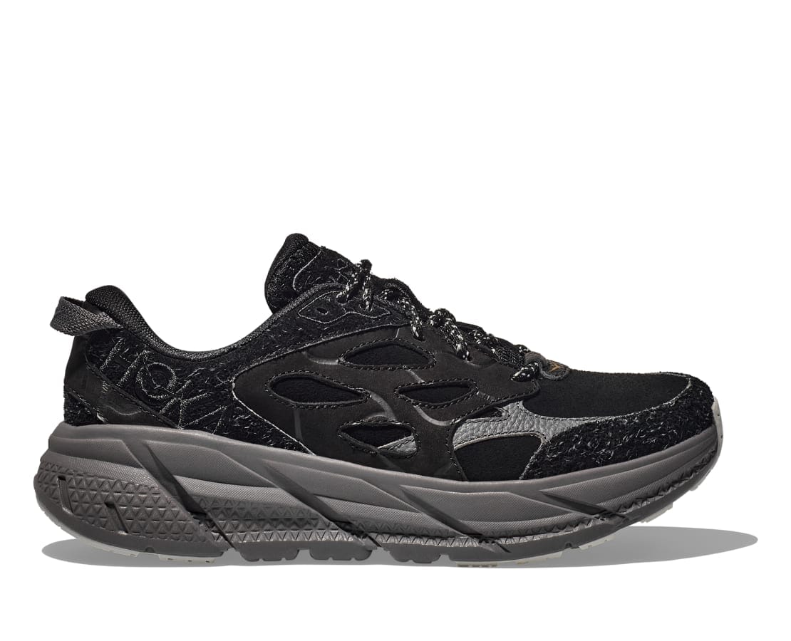 Hoka Unisex Elite Terrain System Clifton L Suede Road Running Shoes