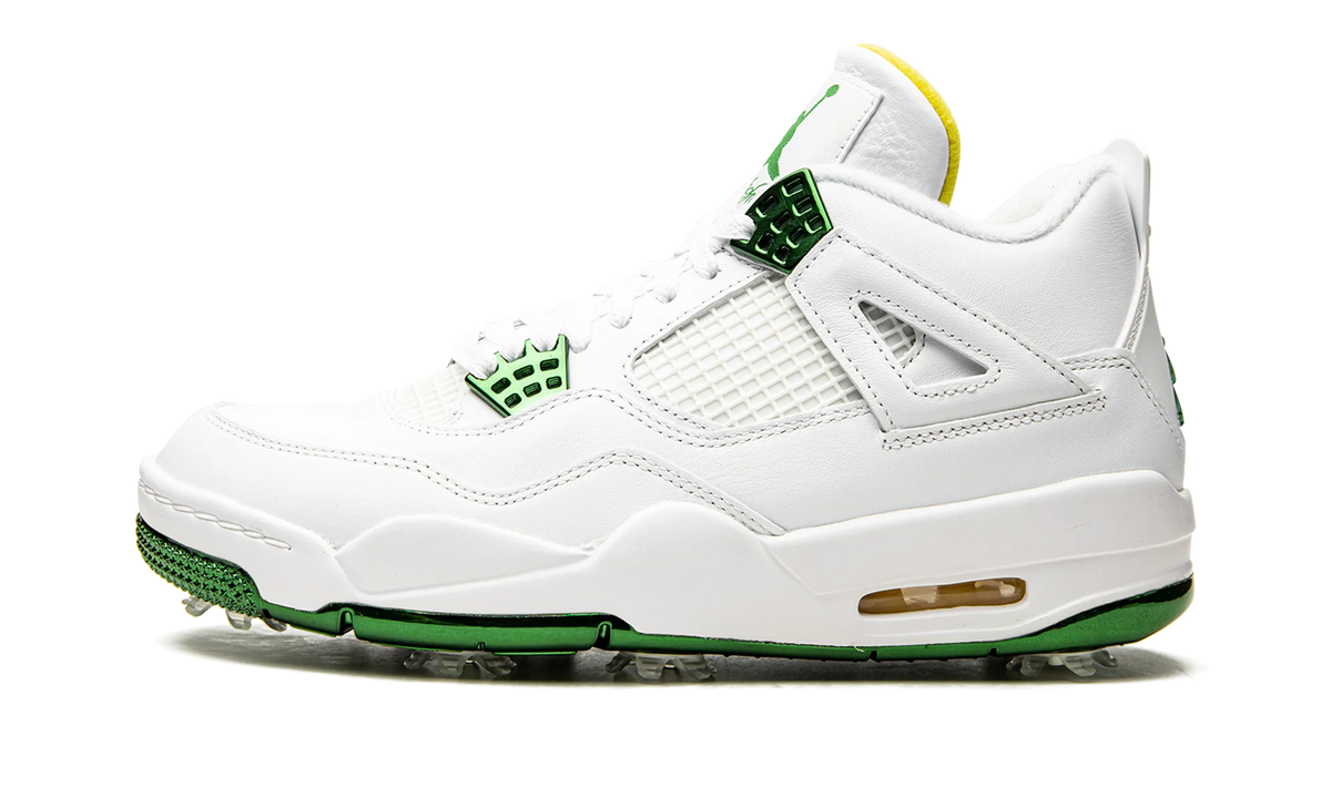Air Jordan 4 Retro Golf "Metallic Green" CZ2439 100